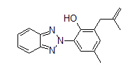 2-(2'-羥基-3'-甲代烯丙基-5'-甲基苯基) 苯并三氮唑